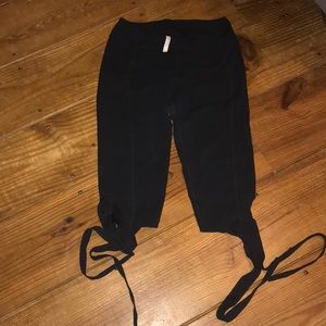 Free people tie leggings